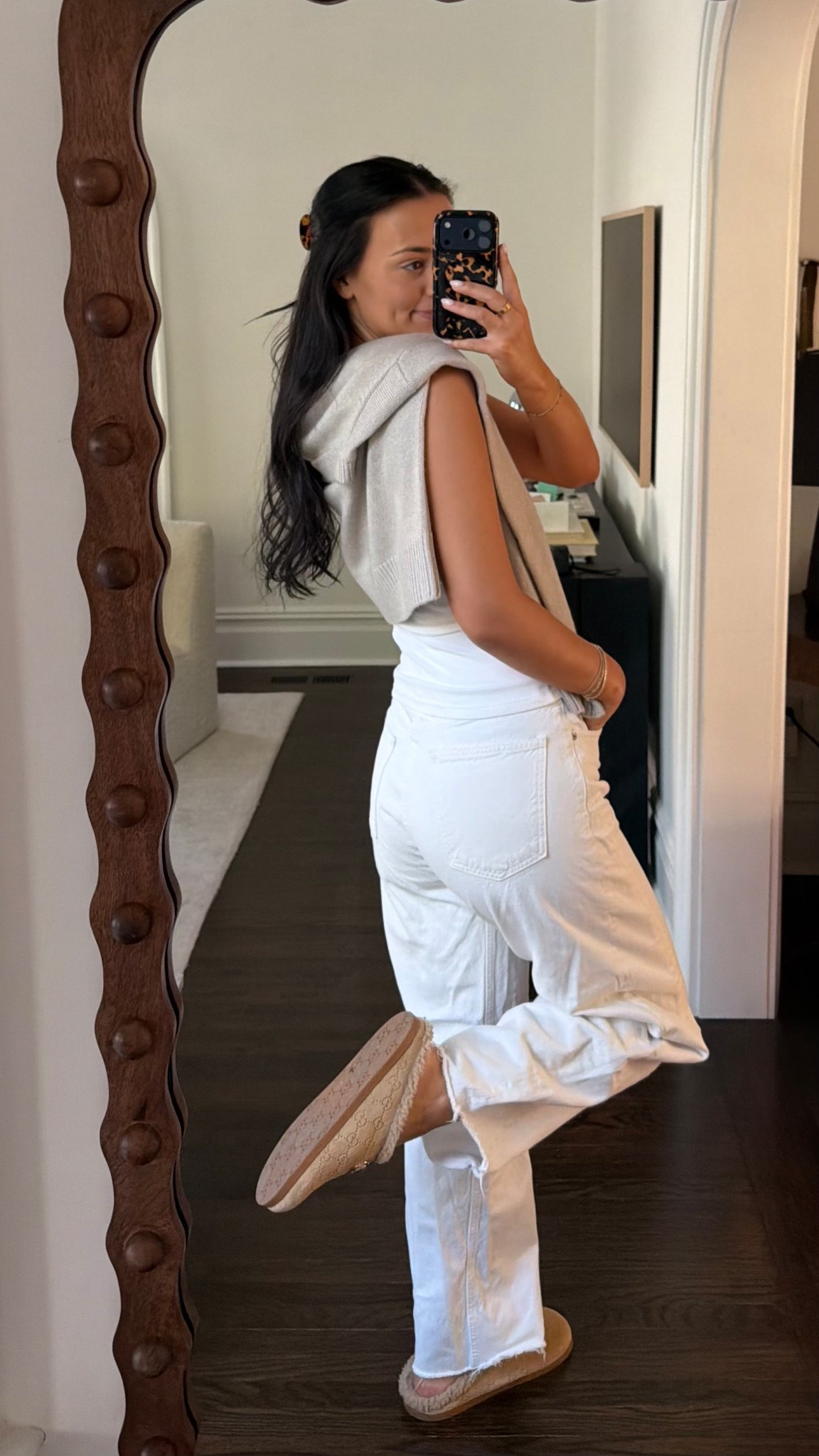 my first @onequince cashmere sweater & i’m obsessed #quincepartner 