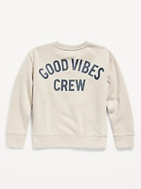 Graphic Gender-Neutral Crew-Neck Sweatshirt for Kids | Old Navy (US)