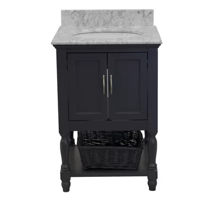 Hampton 24" W x 22" D Single Bathroom Vanity Set | Wayfair North America