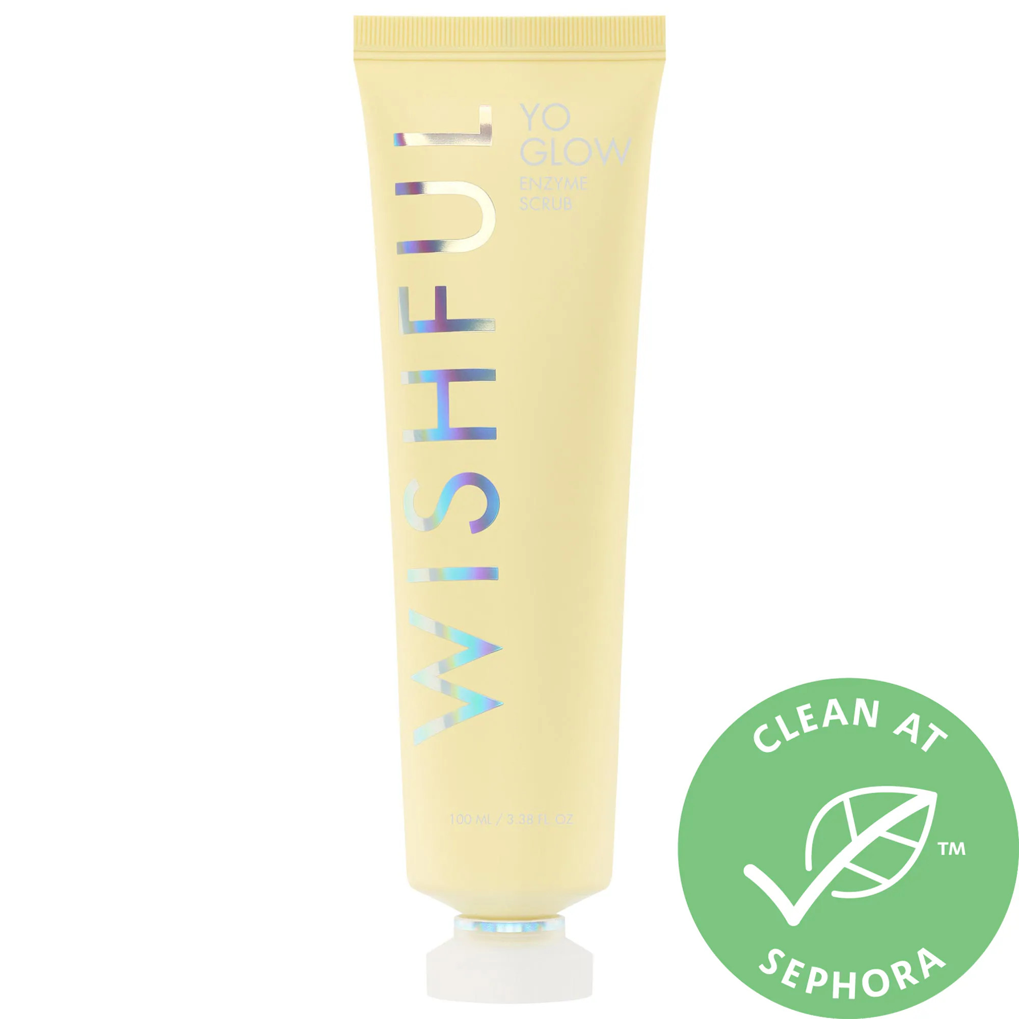 Wishful Yo Glow AHA & BHA Facial Enzyme Scrub 3.38 oz/ 100 mL | Sephora (US)