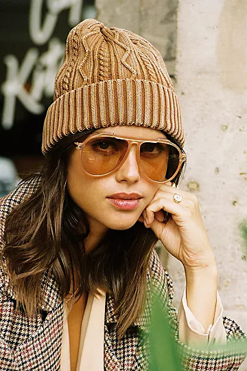 Ventura Oversized Aviator Sunglasses | Free People (Global - UK&FR Excluded)