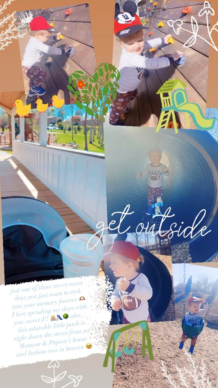 just one of those sweet sweet days you just want to etch into your memory forever 🫶🏽 I love spending my days with you, sweet J!! 👼🏼🛝🌳 also… this adorable little park is right down the street from my Mamaw & Papaw’s house and Judson was in heaven 🥹

#LTKbaby #LTKfamily #LTKhome