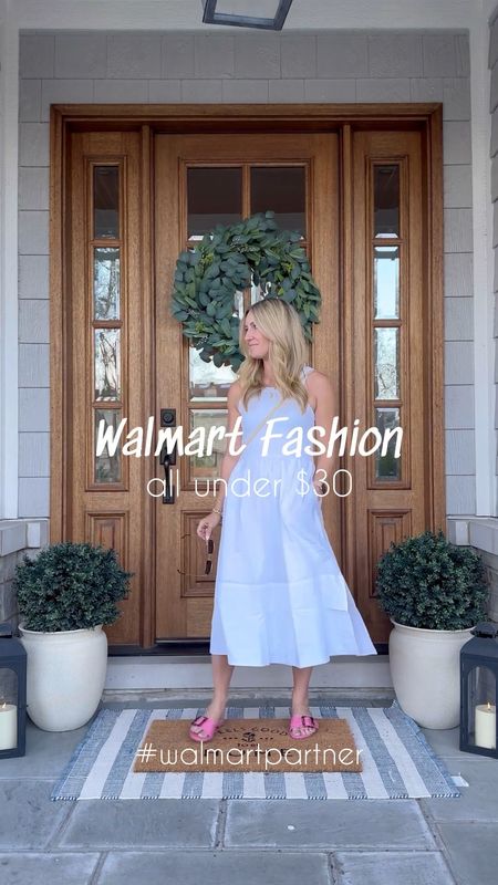 Walmart fashion under $30!! Don’t wait on these summer fashion finds! This first white dress is my fave! 

#LTKfindsunder50 #LTKsalealert #LTKover40