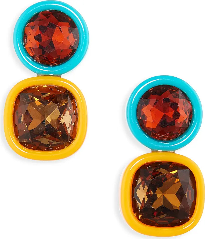 Gem Duo Drop Earrings | Nordstrom