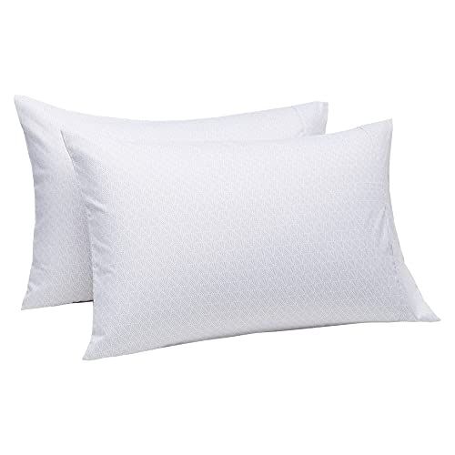 Amazon Basics Lightweight Super Soft Easy Care Microfiber Pillowcases - 2-Pack, Standard, Gray Cr... | Amazon (US)
