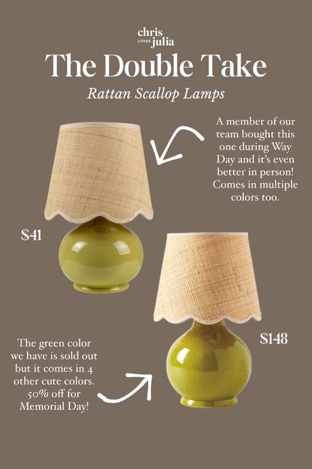I love this little rattan Serena & Lily lamp so much (we have it in Polly’s room!) and the double take from Wayfair is so good!

#LTKHome #LTKSaleAlert #LTKFindsUnder50
