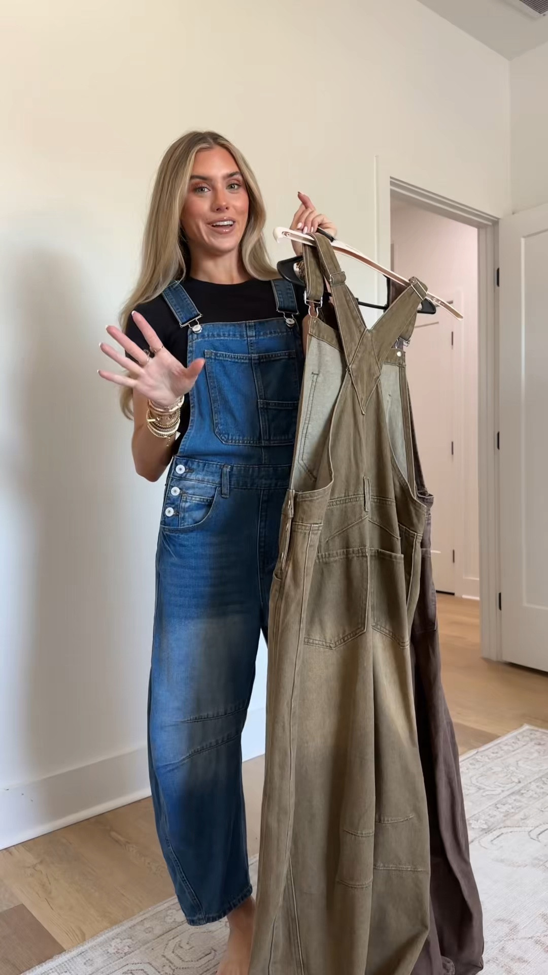 Amazon size xs PLNOTME Womens Denim Bib Overalls Barrel Leg Adjustable Strap Jean Pants Jumpsuits with Pockets

#LTKootd #LTKSaleAlert #LTKSeasonal