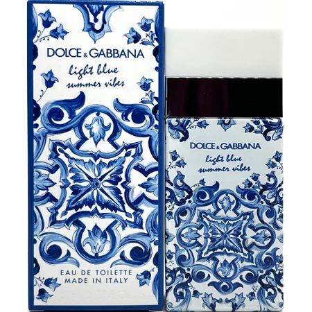 Dolce & Gabbana Light Blue Summer Vibes Eau de Toillete for Women 1.7 oz/50 Ml | Walmart (US)
