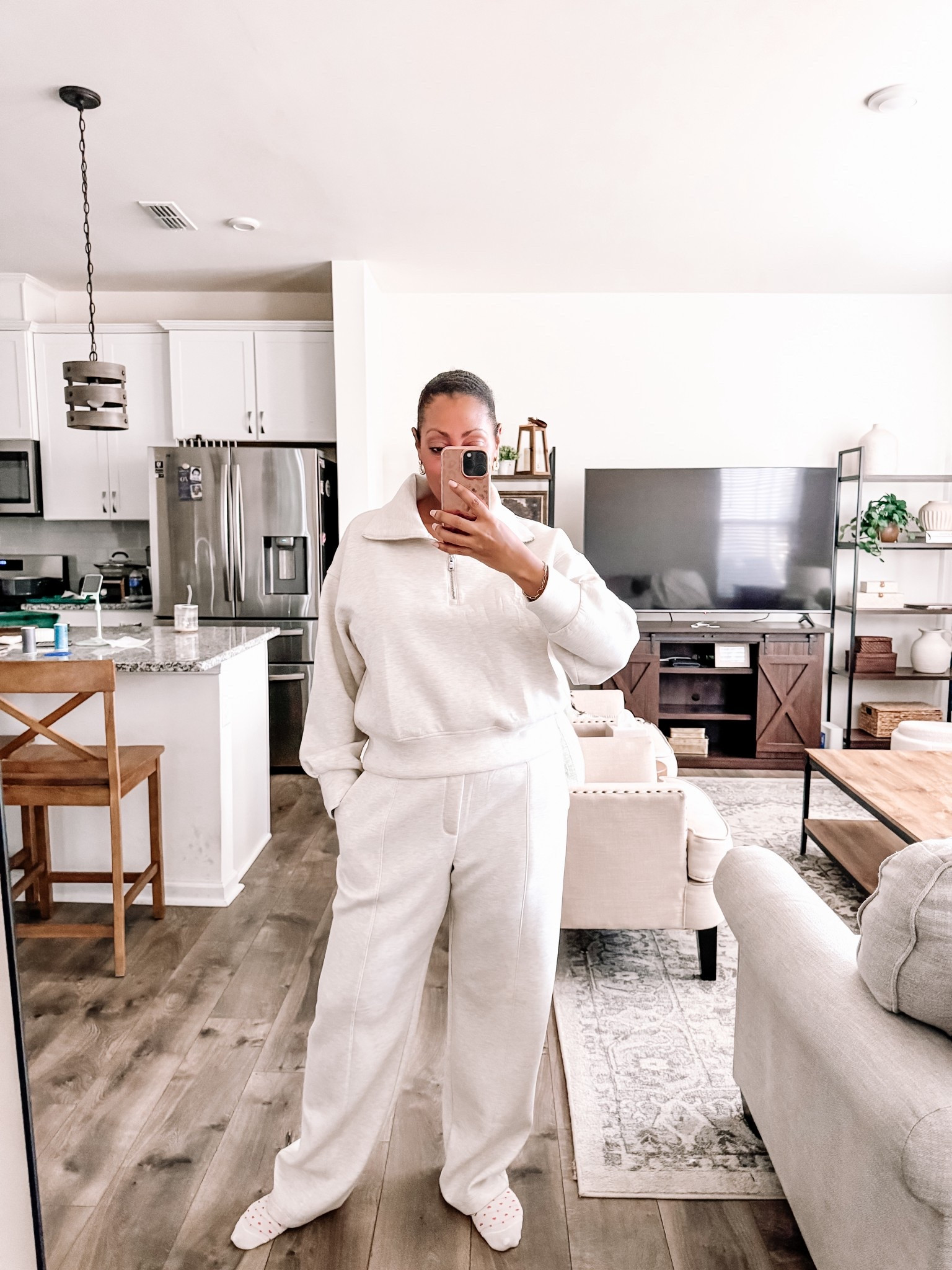 Truly obsessed with this set!!

#LTKMidsize #LTKSaleAlert #LTKootd