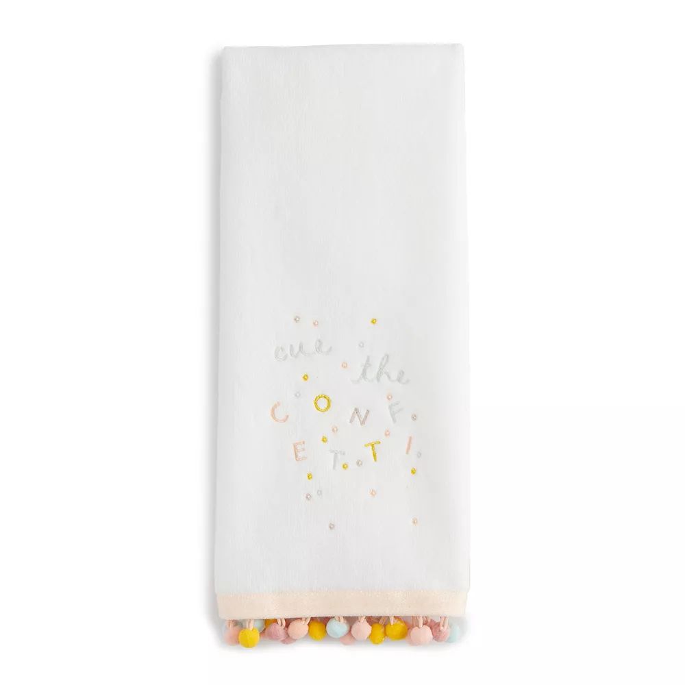 LC Lauren Conrad Cue the Confetti Hand Towel | Kohl's