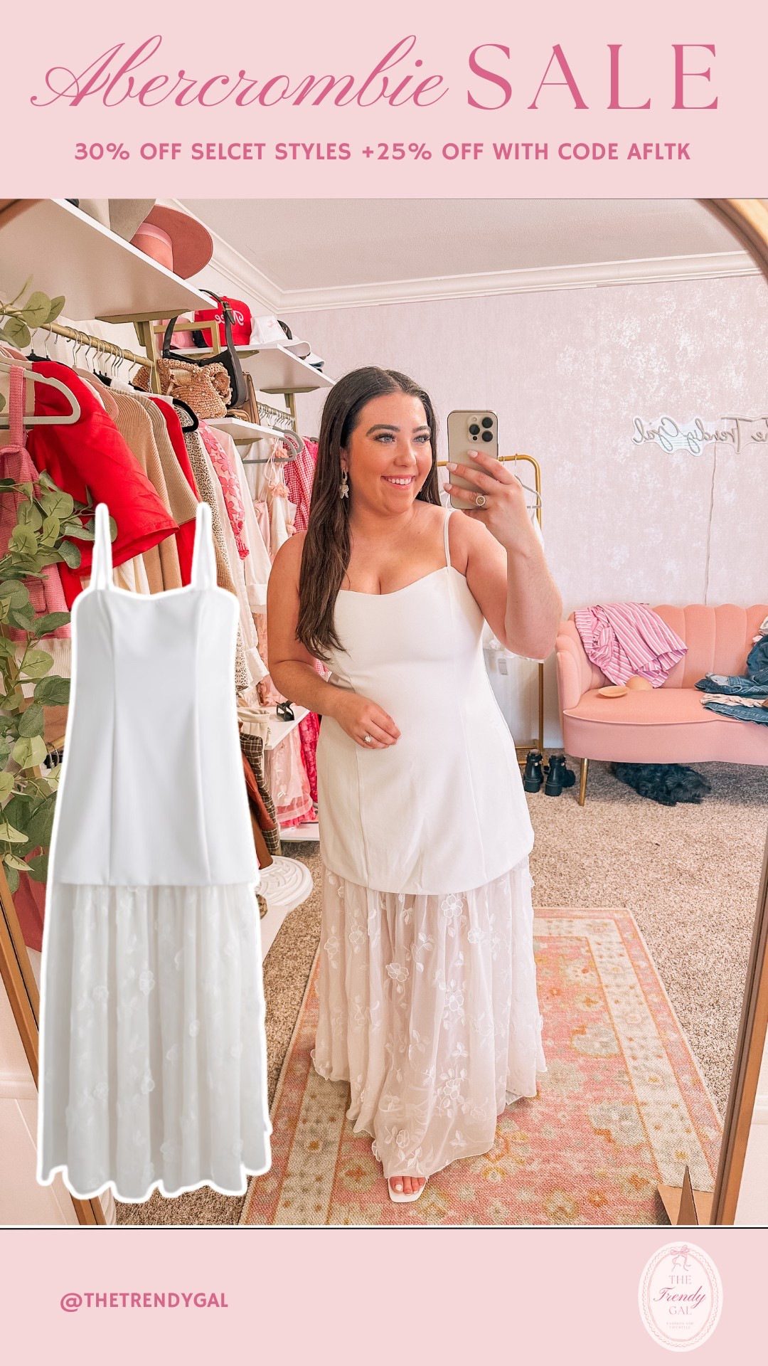 Love this dress for engagement photos! So cute and great length if you are petite! 

#LTKSpringSale #LTKWedding #LTKStyleTip