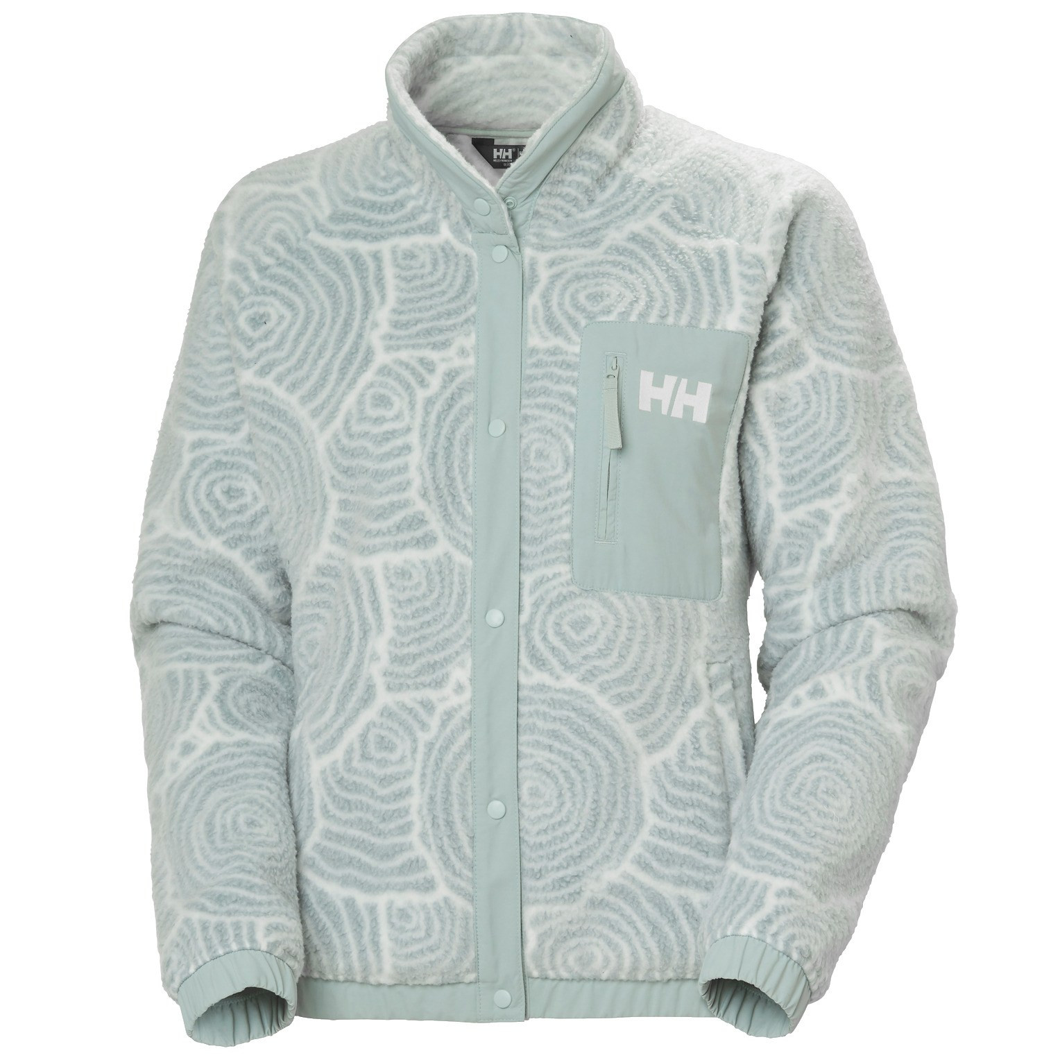 Helly Hansen Women's Imperial Printed Pile Snap Jacket  Green M | REI