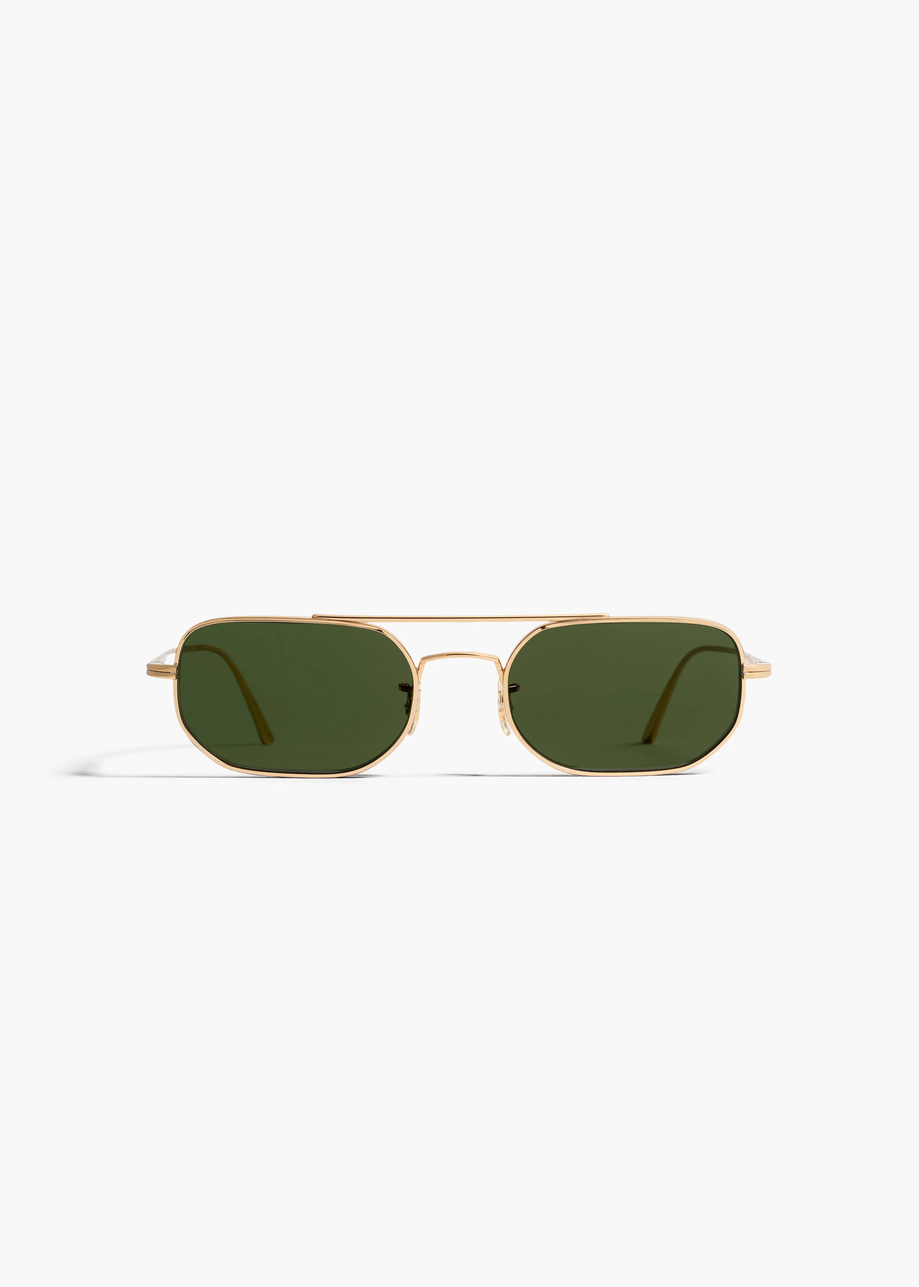 KHAITE - Khaite X Oliver Peoples 1989C In Gold And Green | Khaite