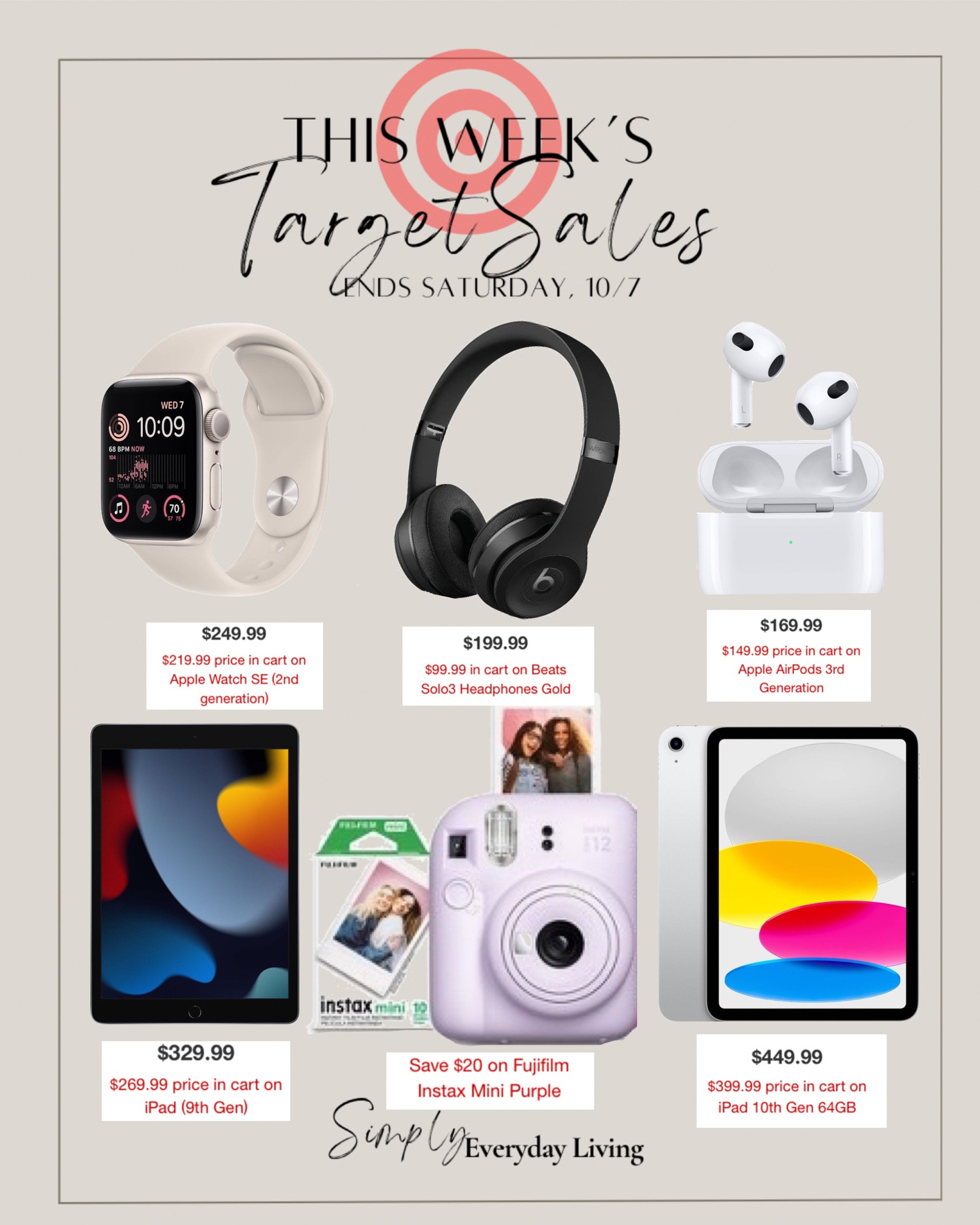 Some cool electronics items that are also on sale through the target circle app 🎯🎯🎯

#LTKsalealert