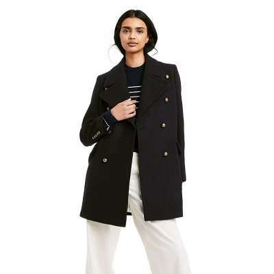 Women's Double Breasted Coat - Nili Lotan x Target Black | Target