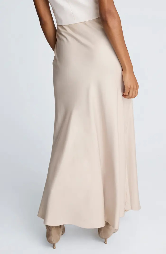 Flare Satin Maxi Skirt | Nordstrom