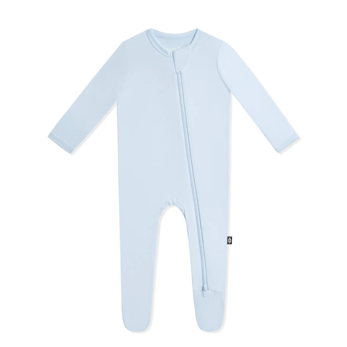Zippered Footie in Breeze | Kyte Baby