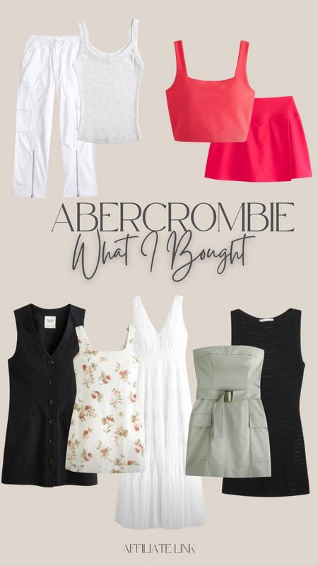 What I bought from the Abercrombie sale! 

All dresses 20% off and 15% off nearly everything else! 

No code needed 

#LTKSaleAlert #LTKOver40 #LTKStyleTip
