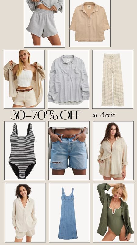 Aerie on sale! Save up to 70% on neutral summer outfit staples!

Spring style, aerie swim, neutral outfit ideas, summer outfits 

#LTKSaleAlert #LTKFindsUnder100 #LTKFindsUnder50