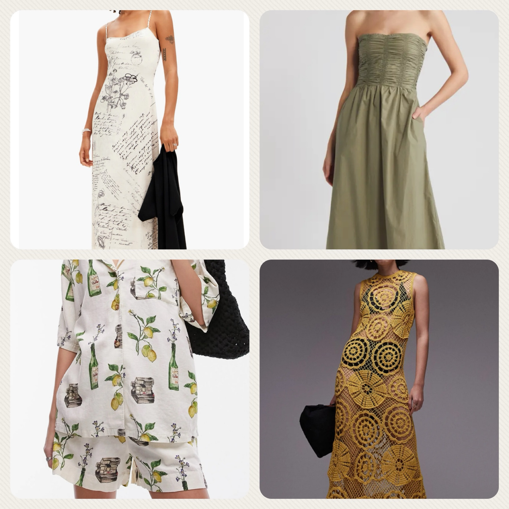 What I’m loving on the internet 

Summer dresses, summer style, outfits, dress, resortwear, casual dresses 

#LTKFindsUnder50 #LTKFindsUnder100 #LTKStyleTip