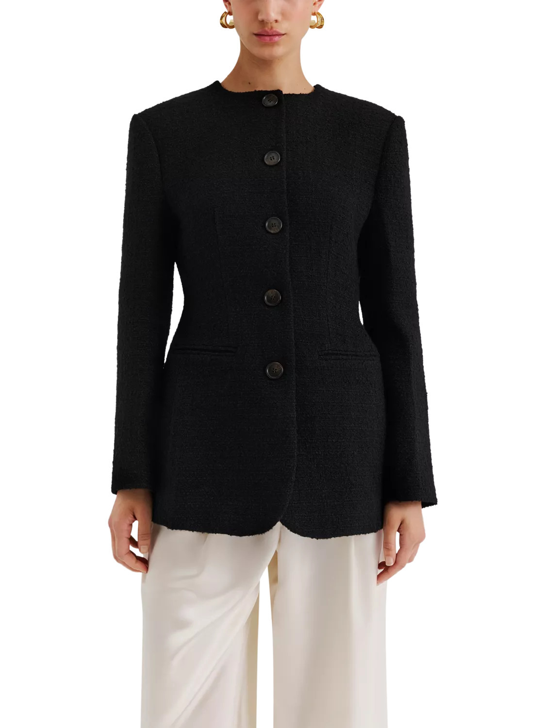 Malina Carol Wool Blend Blazer | John Lewis (UK)