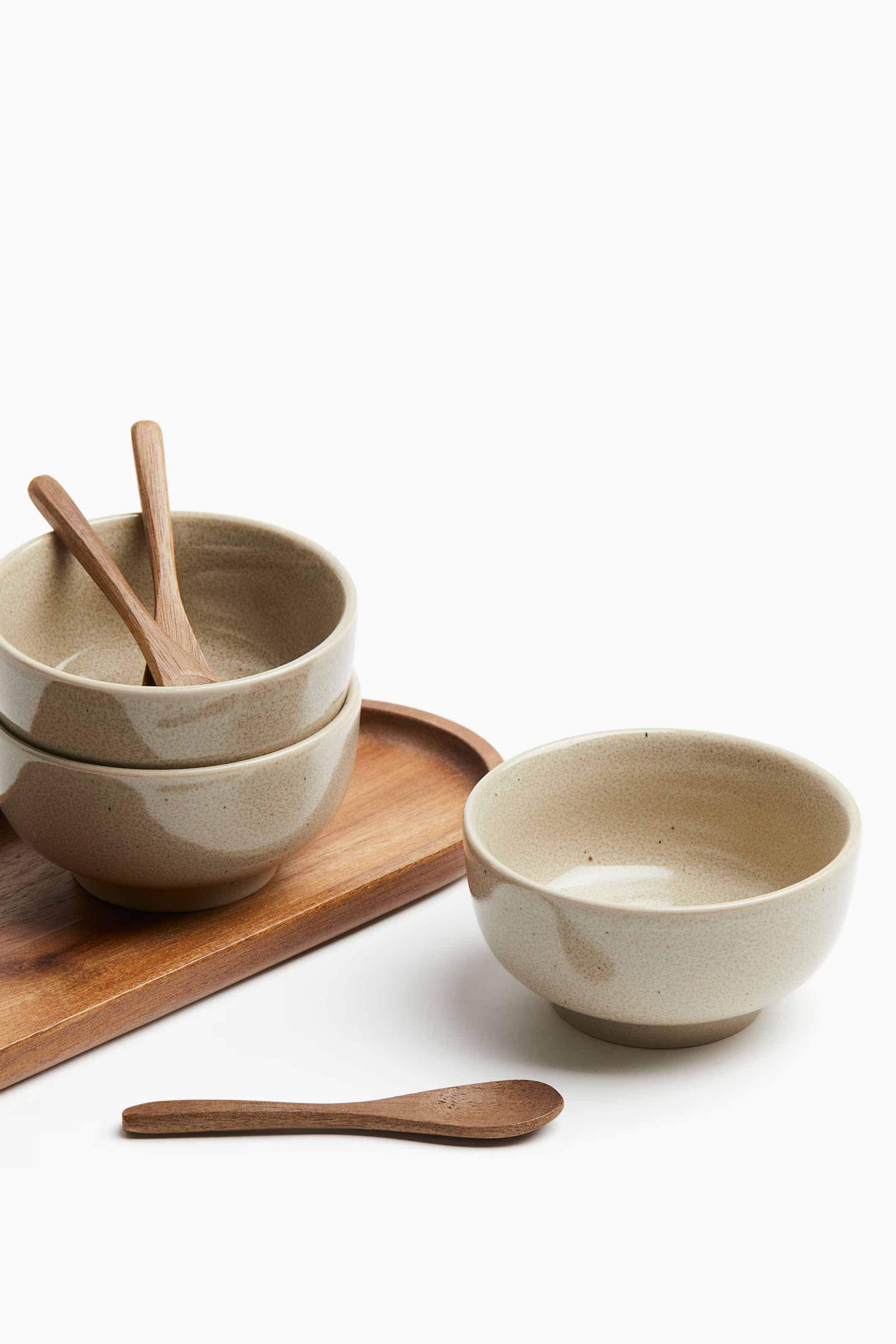 3-pack Stoneware Serving Bowls | H&M (US + CA)