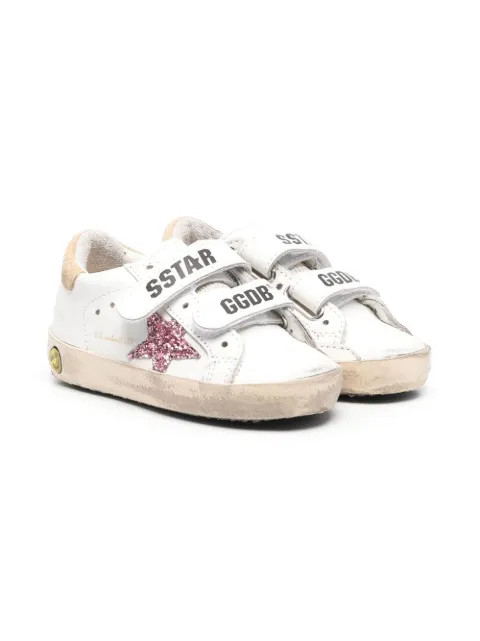 Golden Goose Kids logo-print touch-strap Sneakers - Farfetch | Farfetch Global