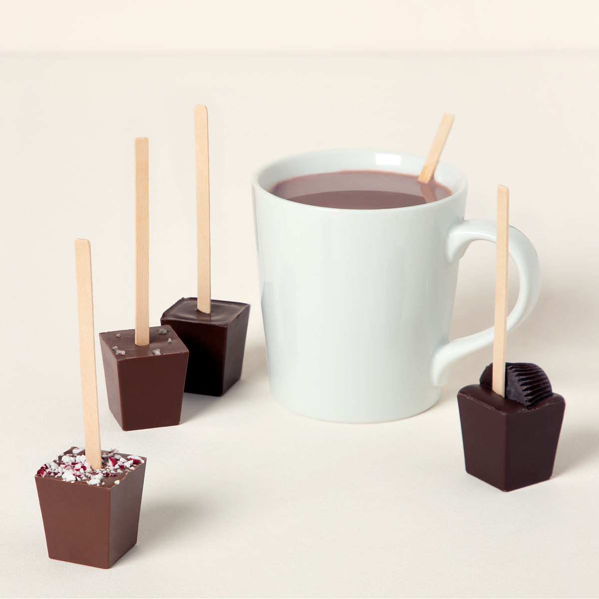 Hot Chocolate on a Stick Set – Hostess Gift | UncommonGoods