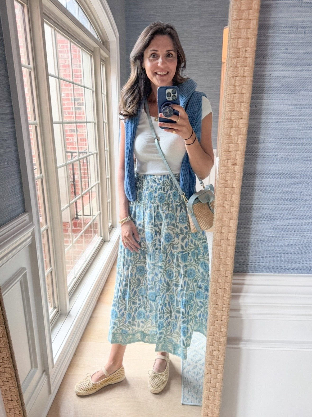 Favorite block print skirts and dresses for spring! #blockprint #classicstyle 