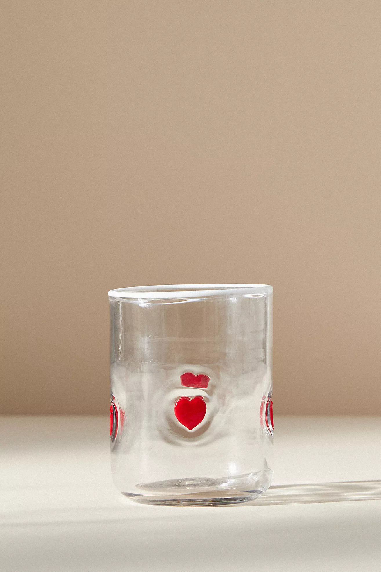 Valentina Heart Juice Tumbler Glass | Anthropologie (UK)