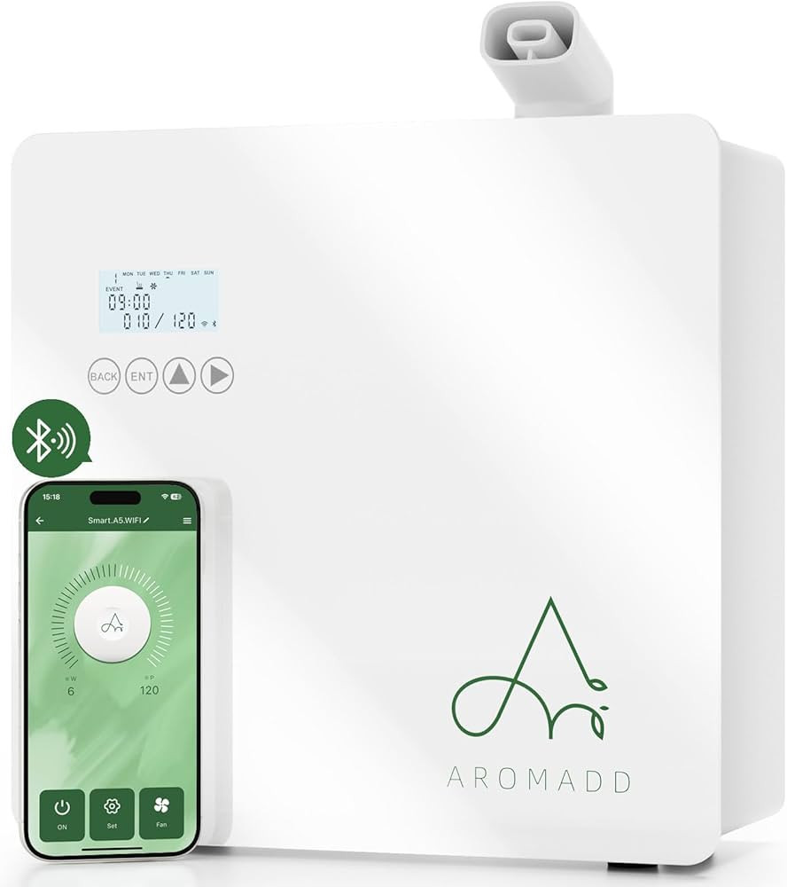 2025 Upgraded 3500 Sq.Ft Smart Scent Diffuser - HVAC System, Whole House Aroma & Hotel Collection... | Amazon (US)