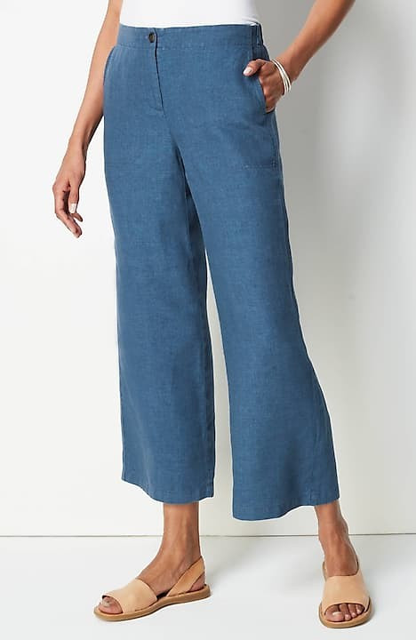 Easy Linen Crops | J. Jill