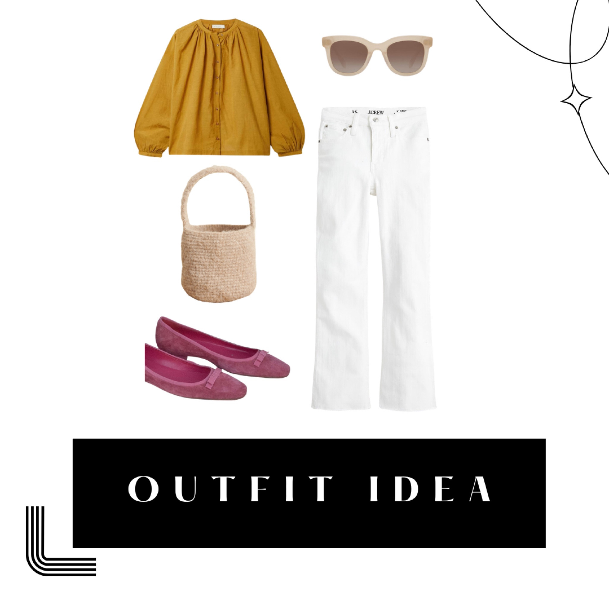 Fall outfit with ballet flats 

#LTKFind #LTKSeasonal #LTKshoecrush