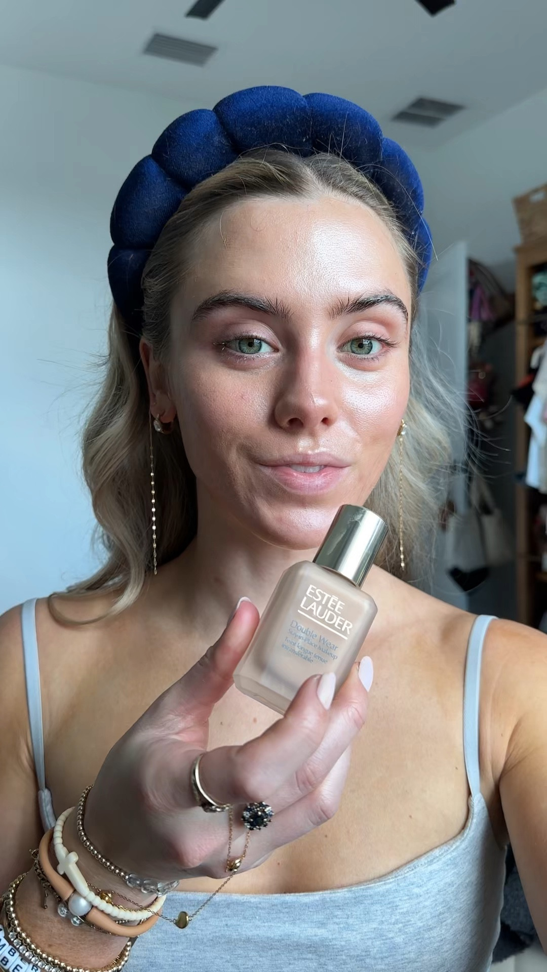 @esteelauder shade 2C1 pure beige. The new flawless. The new full-of-life matte. This buildable, breathable longwear foundation is made for more. 36-hour color-true wear. Balances skin with oil control and hydration. 70 shades—one made for you.

Because you inspired us to rethink performance, we reimagined Double Wear for today. The New Double Wear is everything you love about the original, now with even better makeup and skincare benefits so it’s truly made for more.
@Sephora @ulta @Macys @Kohl's 

#LTKselfcare #LTKBeauty #LTKgrwm