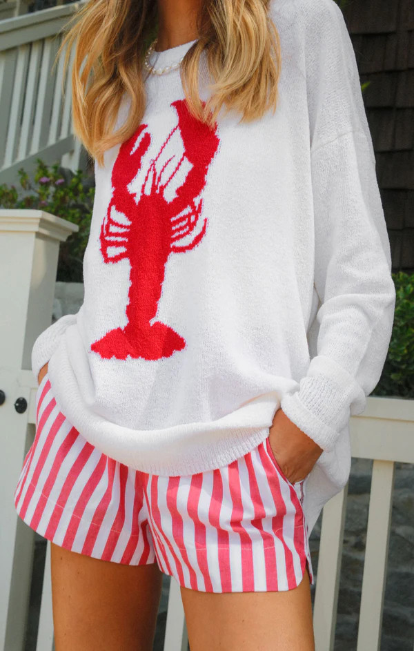 Woodsy Sweater ~ Lobster Knit | Show Me Your Mumu