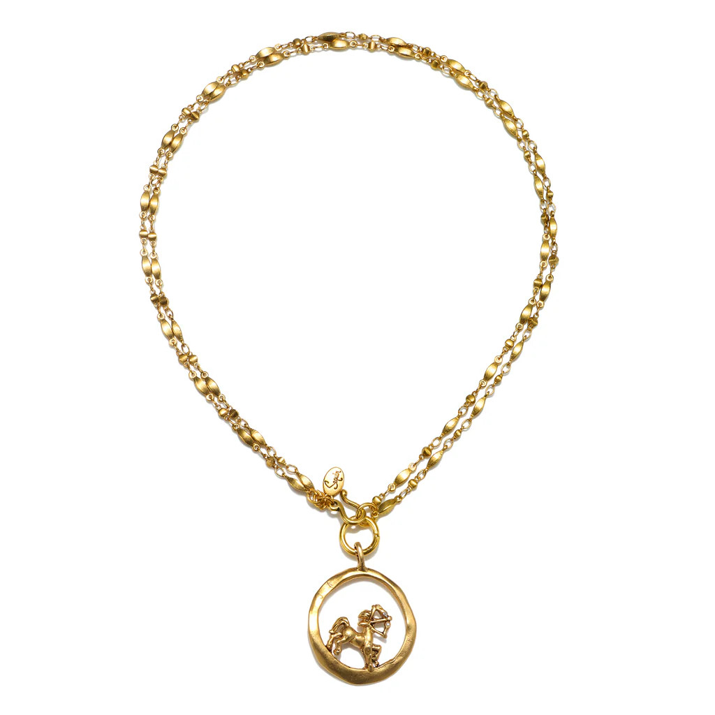 Sagittarius Interstellar Star Maps Necklace | Sequin