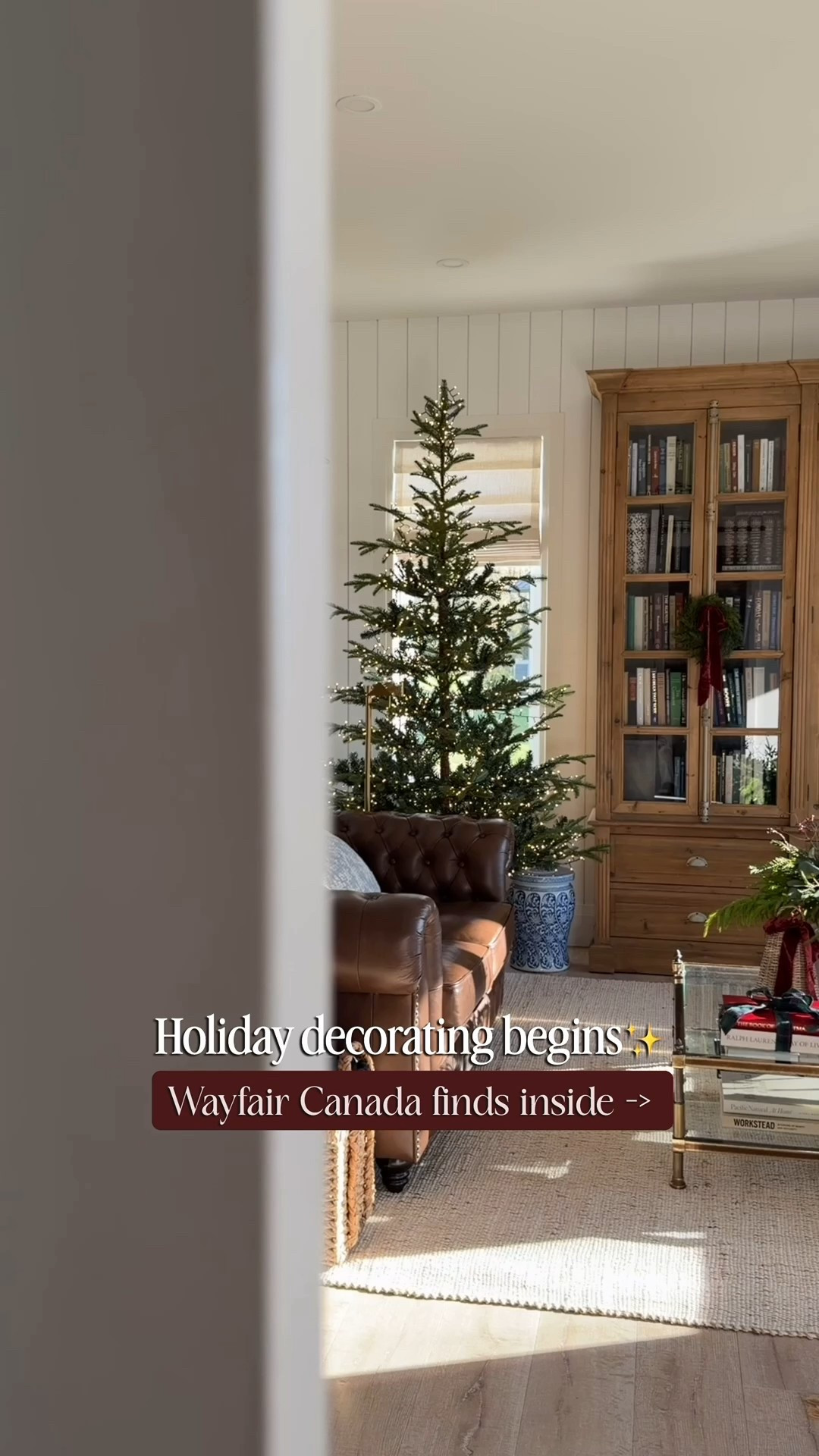 It’s official! Holiday decorating has begun✨
Started in our snug with some festive finds from @wayfaircanada 🎁

#WayfairCanada #WayfairCAHome #WayfairCAPartner
