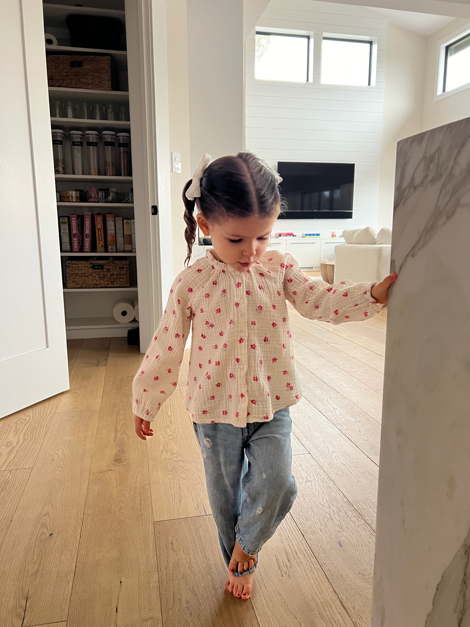 Toddler look on a Monday. Picked out her bows today. 

#LTKkids #LTKbaby #LTKfindsunder50