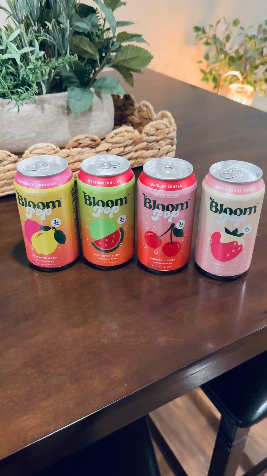I’m a big carbonation girlie & in an ideal world I would give up water & only drink diet dr pepper lol I know that’s not the best for me, so I’m always looking at other options to try that have some benefits as well. My sister, mom & I recently split this variety pack from Bloom so we could each try them. The raspberry lemonade flavor was my absolute favorite & shirley temple was my least fav, though it wasn’t gross by any means. I’ve already ordered a whole pack for myself! 

 