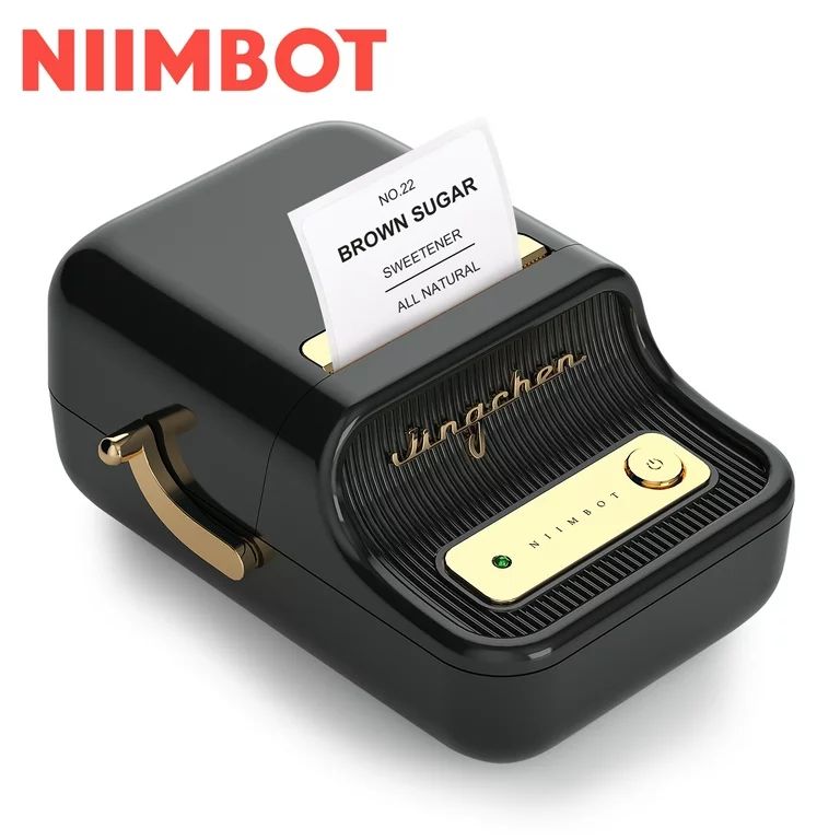 NIIMBOT B21 Label Maker Machine, 2 inches Label Printer Retro Wireless Thermal Sticker Printer (B... | Walmart (US)