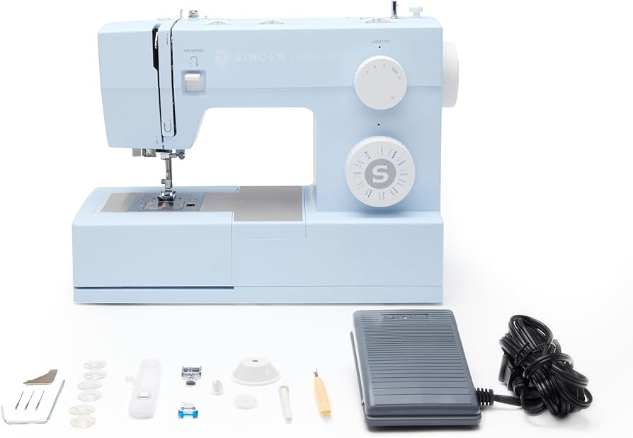 SINGER Heavy Duty 4423 Meltwater Blue High Speed Sewing Machine with Accessory Kit | Strong Motor... | Amazon (US)