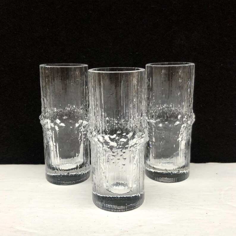 Set of 3 Iittala Niva Tappio Wirkkala Shot Glasses Finnish Mid Century Modern - Etsy | Etsy (US)