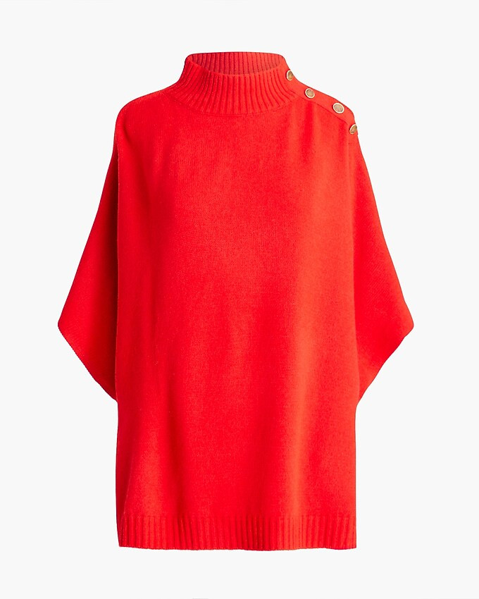 Button-neck poncho | J.Crew Factory