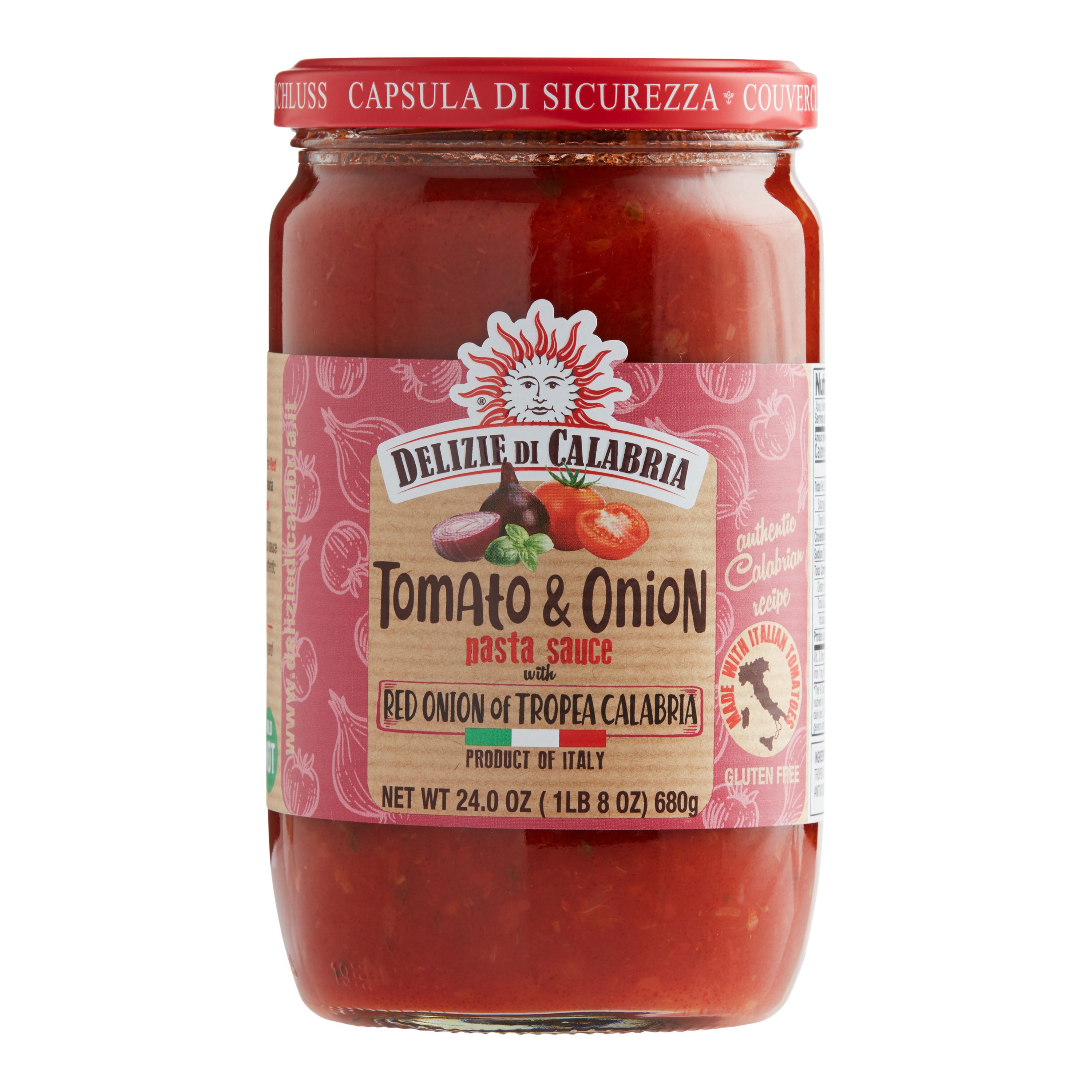 Delizie di Calabria Tomato & Tropea Onion Pasta Sauce | World Market