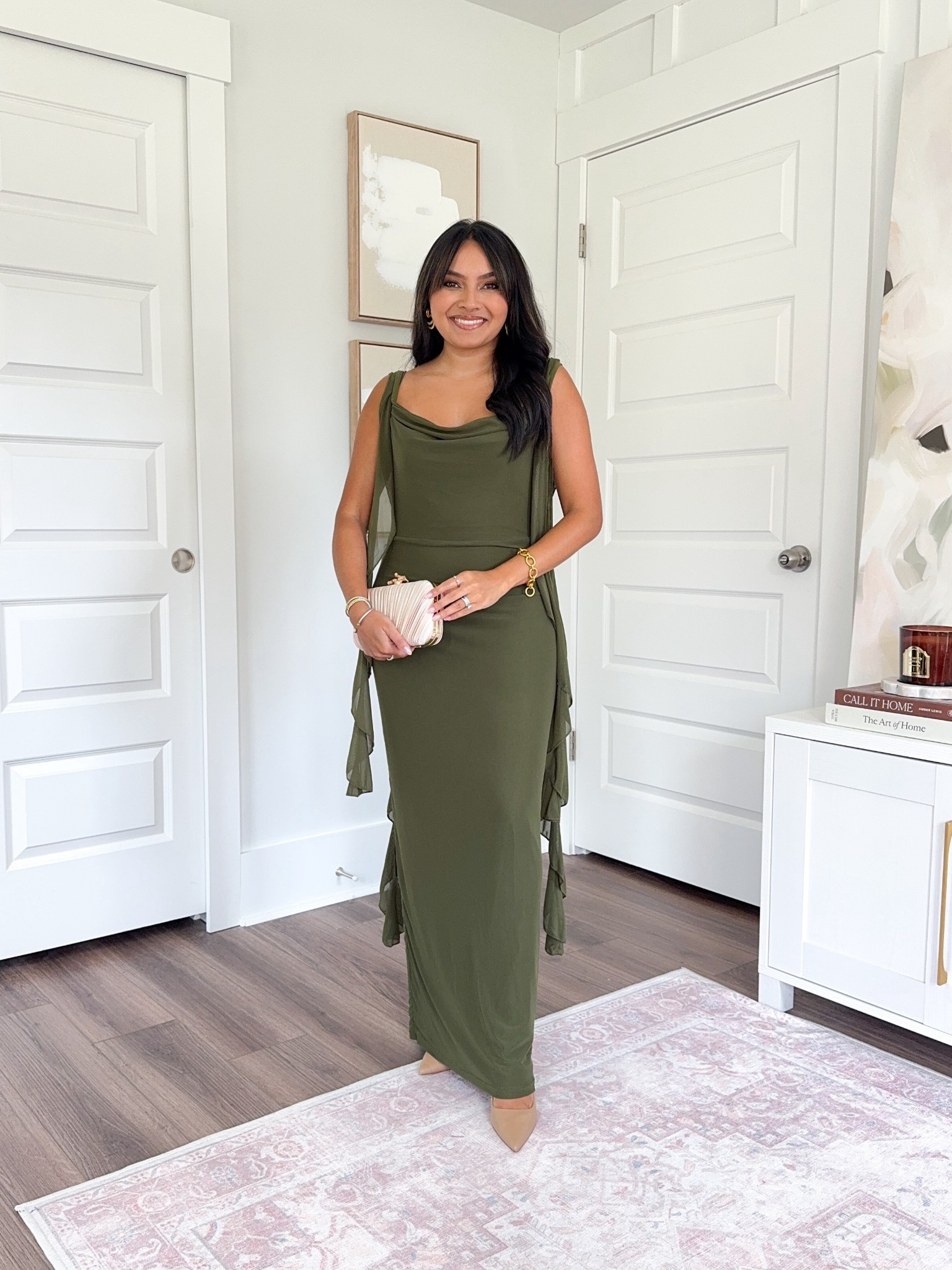 Dark Green dress size small TTS
Heels size 5 TTS


#LTKWedding #LTKStyleTip #LTKPetite