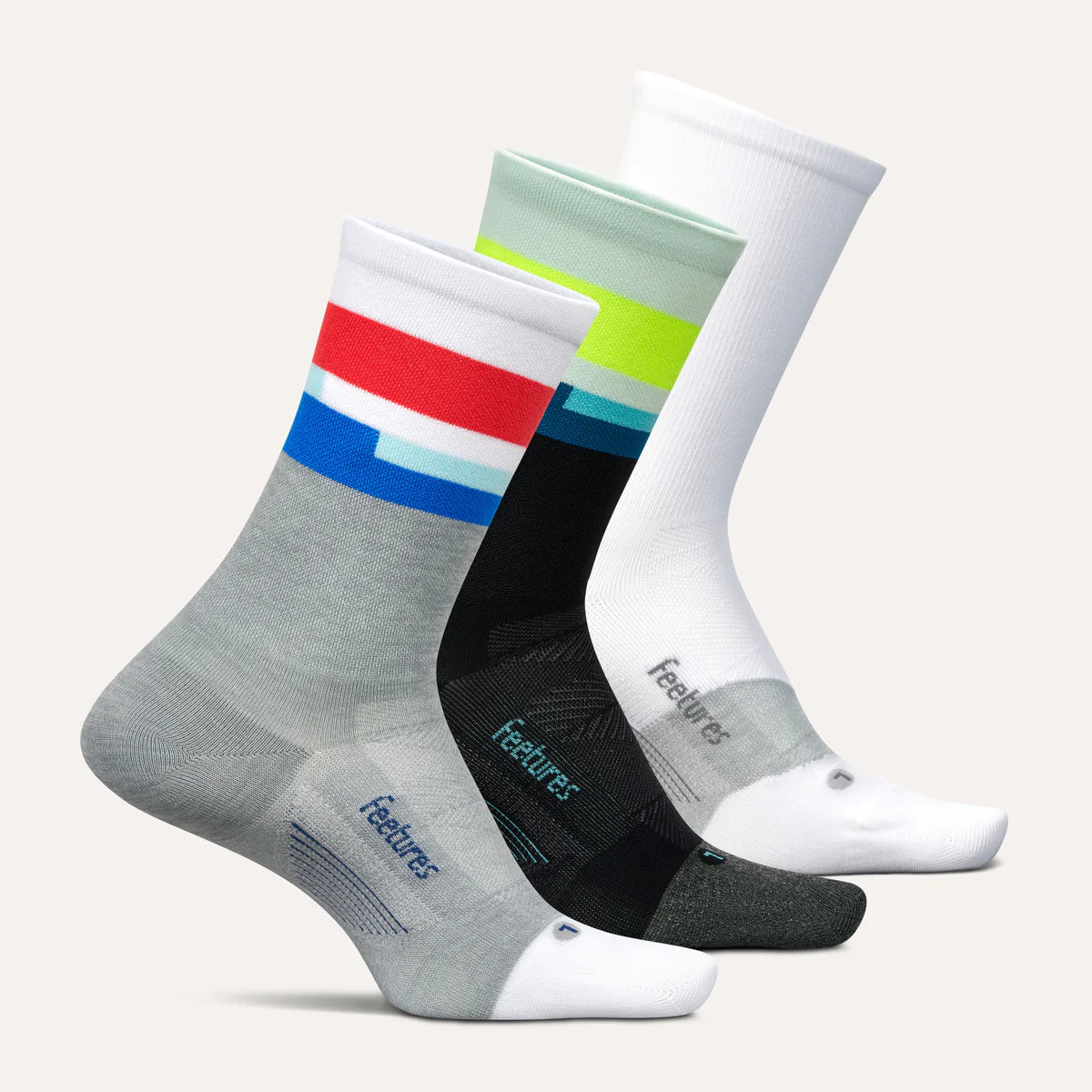 Elite Ultra Light Mini Crew 3 Pack | Feetures | Feetures