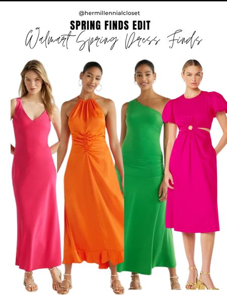SPRING DRESSES EDIT-WALMART FINDS

#LTKSeasonal #LTKStyleTip