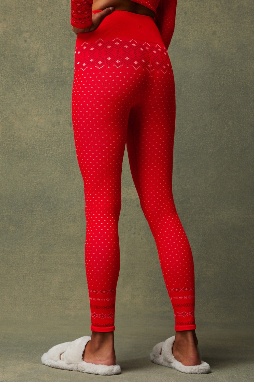 Cloud Seamless High-Waisted Jacquard Legging | Fabletics - North America