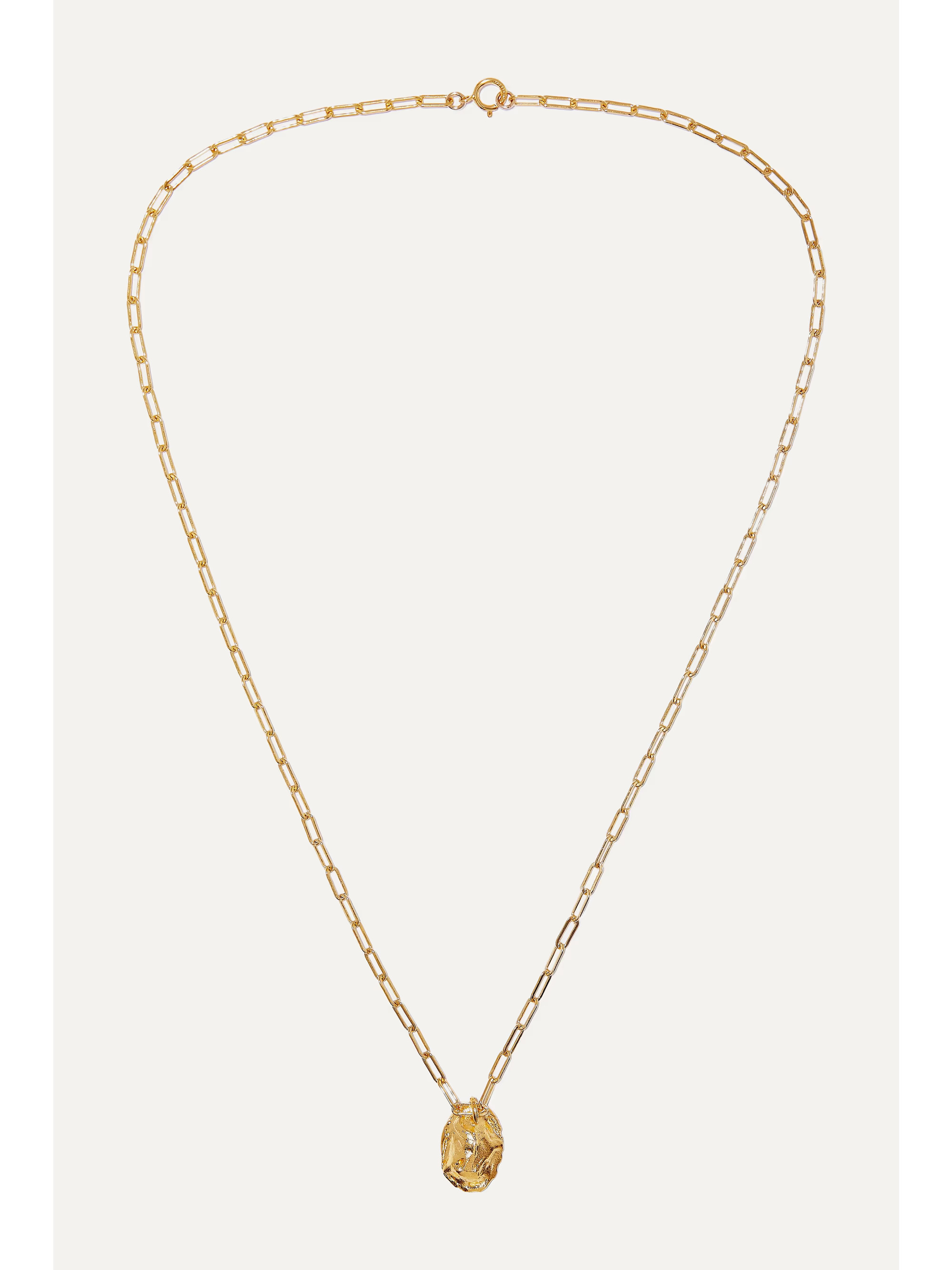 ALIGHIERIThe Infinite Offering gold-plated necklace | NET-A-PORTER (US)