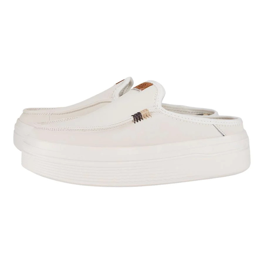 Austin Lift Leather Women - White | HEYDUDE